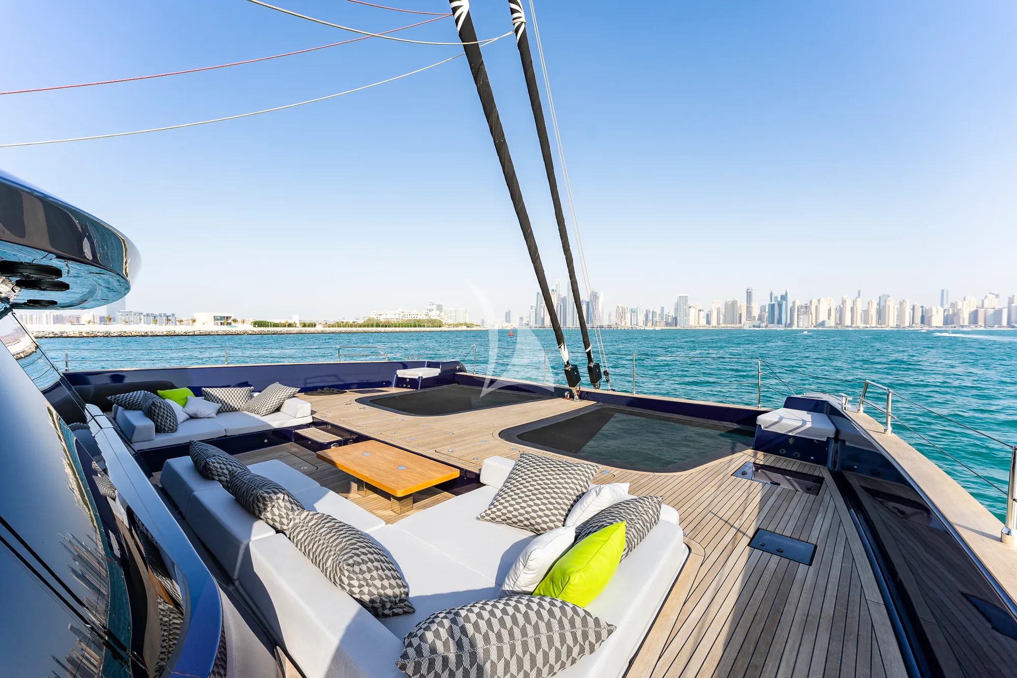 MARIE JOSEPH Sunreef 80 Eco - foredeck wide shot
