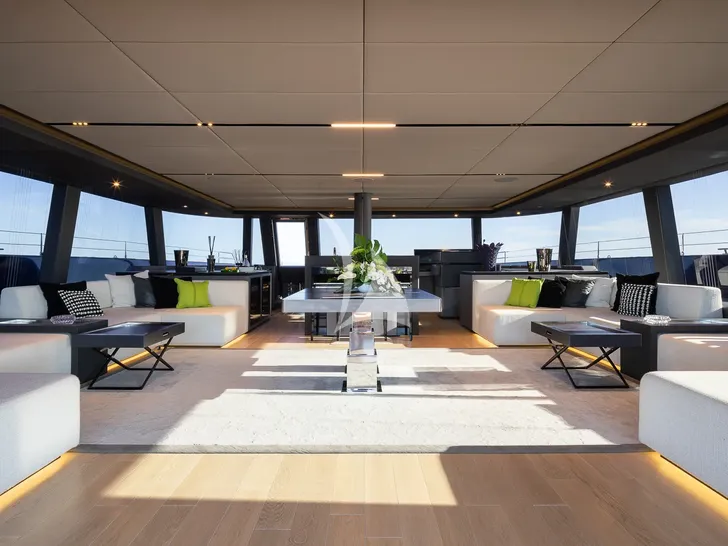 MARIE JOSEPH Sunreef 80 Eco - main saloon MARIE JOSEPH Sunreef 80 Eco - main saloon