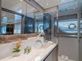 MARICAN FOREVER Ferretti Custom Line 106 - VIP cabin 1 bathroom MARICAN FOREVER Ferretti Custom Line 106 - VIP cabin 1 bathroom