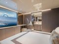 MARICAN FOREVER Ferretti Custom Line 106 - VIP cabin 2 bed and TV MARICAN FOREVER Ferretti Custom Line 106 - VIP cabin 2 bed and TV