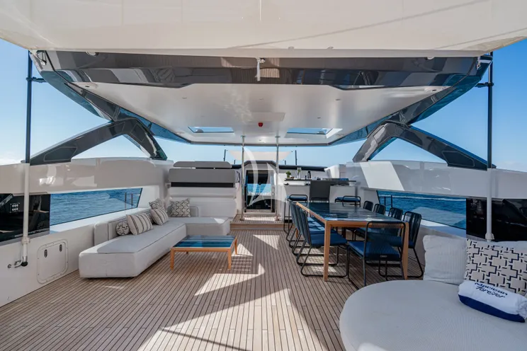 Charter Yacht MARICAN FOREVER - Ferretti Custom Line 106 - Naples - Capri - Positano - Amalfi Coast - Italy