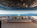 MARICAN FOREVER Ferretti Custom Line 106 - main aft deck seating MARICAN FOREVER Ferretti Custom Line 106 - main aft deck seating
