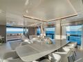 MARICAN FOREVER Ferretti Custom Line 106 - main dining area MARICAN FOREVER Ferretti Custom Line 106 - main dining area
