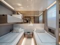 MARICAN FOREVER Ferretti Custom Line 106 - twin cabin with Pullman down MARICAN FOREVER Ferretti Custom Line 106 - twin cabin with Pullman down