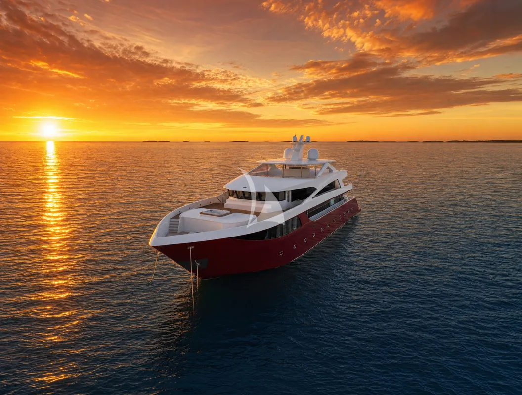 MARMORIS Custom Motor Yacht 40m - front profile