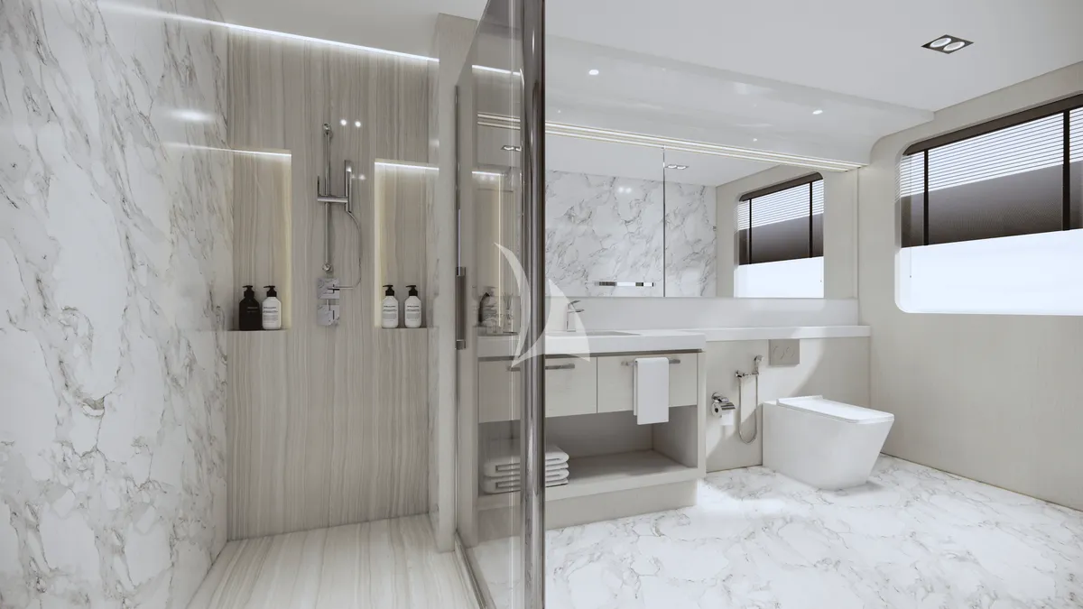 MARMORIS Custom Motor Yacht 40m - guest cabin en suite