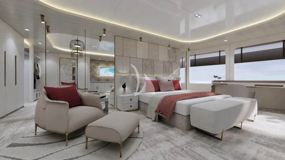 MARMORIS Custom Motor Yacht 40m - master suite