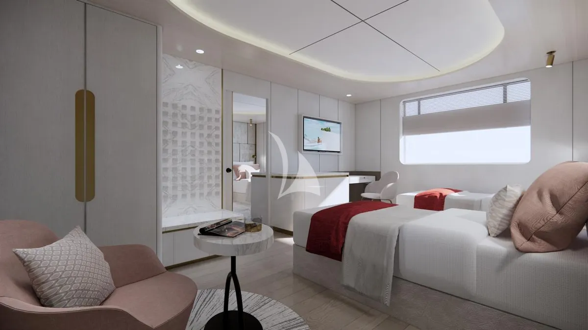 MARMORIS Custom Motor Yacht 40m - queen cabin