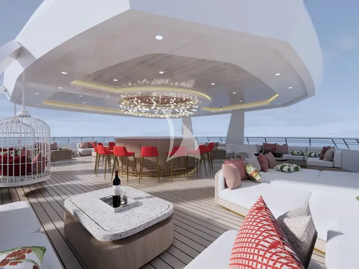 MARMORIS Custom Motor Yacht 40m - sundeck bar MARMORIS Custom Motor Yacht 40m - sundeck bar