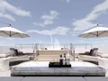MARMORIS Custom Motor Yacht 40m - sundeck jacuzzi and lounge area MARMORIS Custom Motor Yacht 40m - sundeck jacuzzi and lounge area