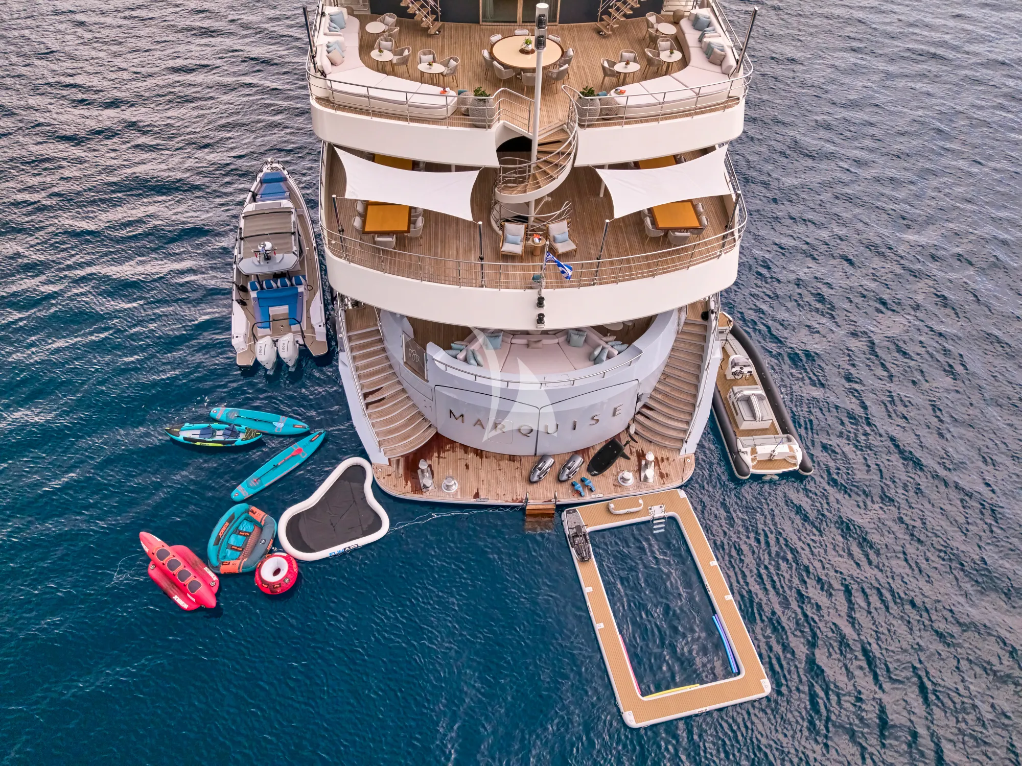 Charter Yacht MARQUISE - Austal 72m - 15 Cabins - Croatia - Trogir - Split - Bahamas - Nassau - Caribbean Leeward - Windward