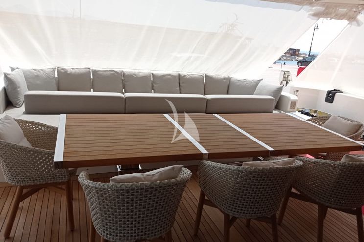 Charter Yacht MARY - Sanlorenzo SL106 - 5 Cabins - Athens - Mykonos - Paros - Cyclades - Greece
