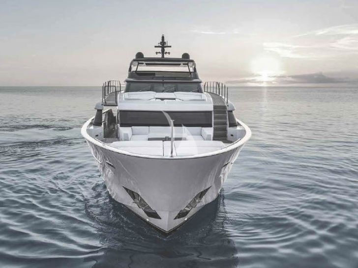 MARY Sanlorenzo SL106 bow MARY Sanlorenzo SL106 bow