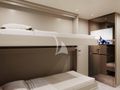 MARY Sanlorenzo SL106 bunk bed 1