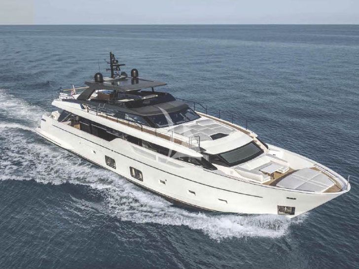 MARY Sanlorenzo SL106 cruising MARY Sanlorenzo SL106 cruising