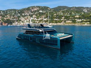 MATTEA - Sunreef 80 Power - 4 Cabins - Athens - Mykonos - Paros - Cyclades - Aegean - Greece MATTEA - Sunreef 80 Power - 4 Cabins - Athens - Mykonos - Paros - Cyclades - Aegean - Greece