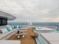MAVERICK Mangusta Oceano 50 - foredeck lounge MAVERICK Mangusta Oceano 50 - foredeck lounge