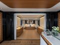 MAVERICK Mangusta Oceano 50 - main saloon entrance MAVERICK Mangusta Oceano 50 - main saloon entrance