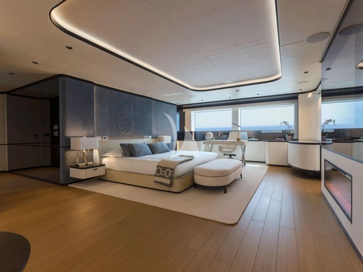 MAVERICK Mangusta Oceano 50 - master cabin MAVERICK Mangusta Oceano 50 - master cabin