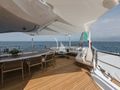 MAVERICK Mangusta Oceano 50 - sky deck aft MAVERICK Mangusta Oceano 50 - sky deck aft