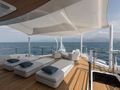 MAVERICK Mangusta Oceano 50 - sun deck sun beds MAVERICK Mangusta Oceano 50 - sun deck sun beds