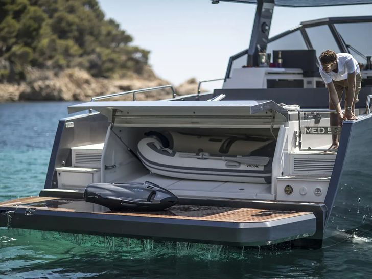 SANTA MANZA MED52 - swimming platform SANTA MANZA MED52 - swimming platform