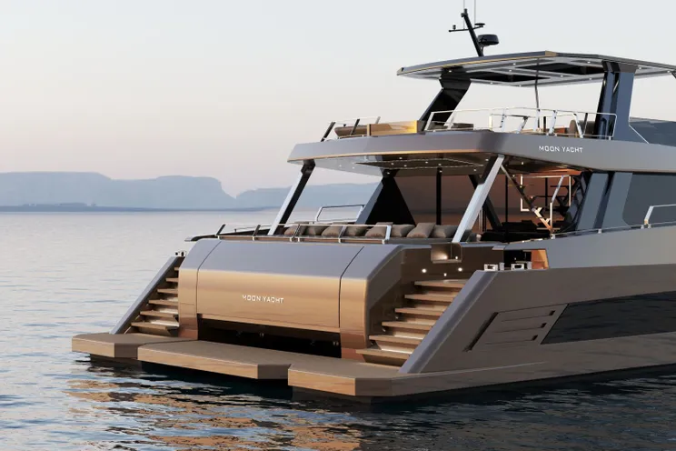 Charter Yacht MELTEMI - Moon Yacht 70 Power - 5 Cabins - Athens - Mykonos - Paros - Cyclades - Greece