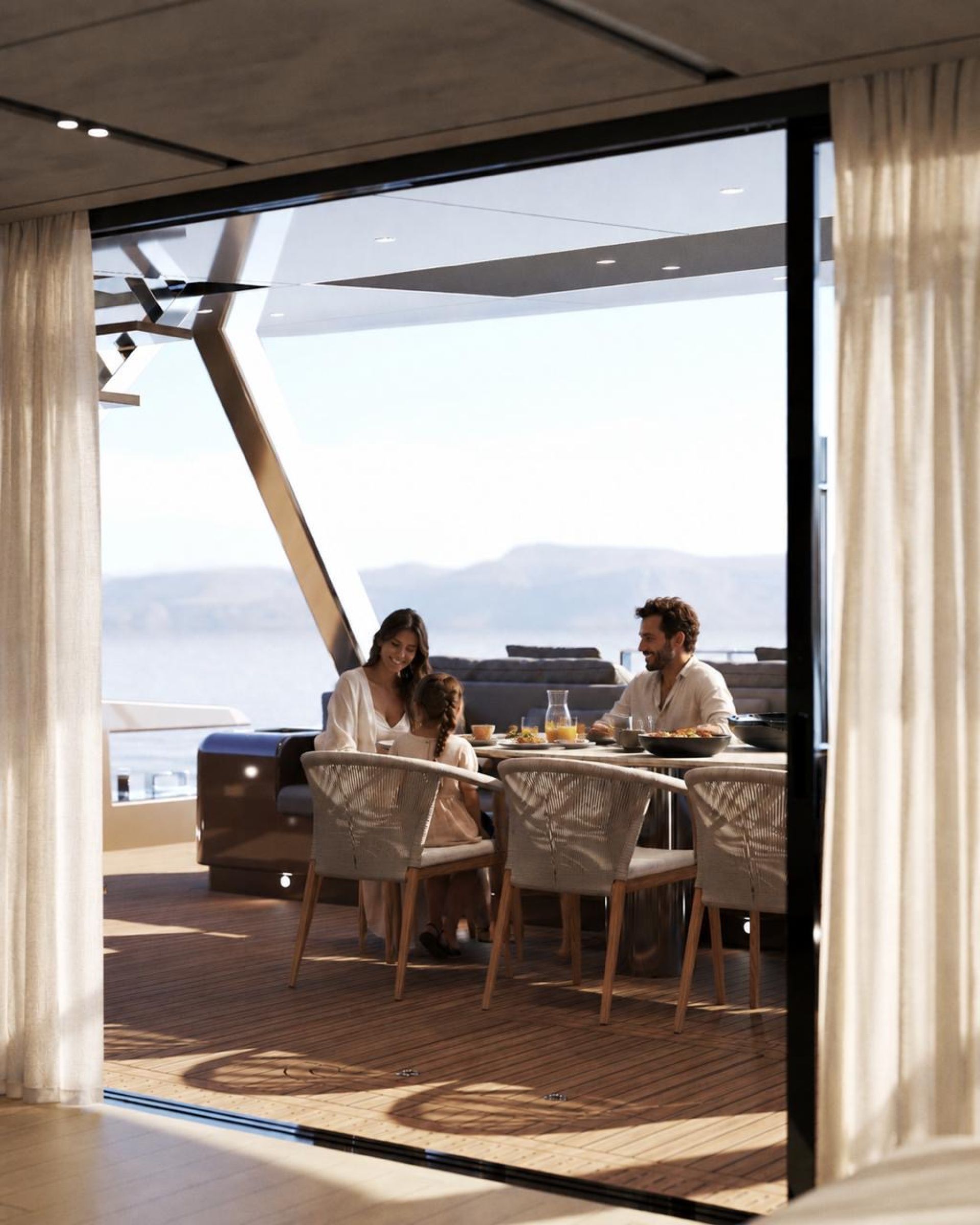Charter Yacht MELTEMI - Moon Yacht 70 Power - 5 Cabins - Athens - Mykonos - Paros - Cyclades - Greece