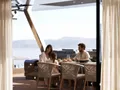 MELTEMI Moon Yacht 70 Power - guests dining alfresco MELTEMI Moon Yacht 70 Power - guests dining alfresco