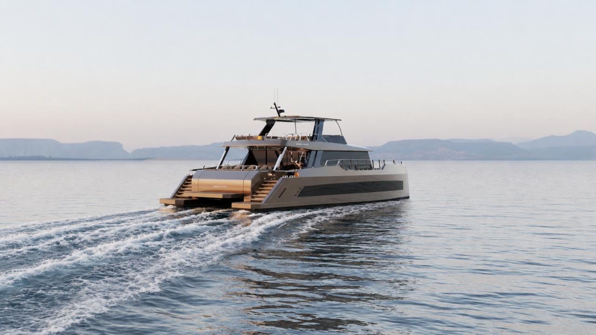 Charter Yacht MELTEMI - Moon Yacht 70 Power - 5 Cabins - Athens - Mykonos - Paros - Cyclades - Greece