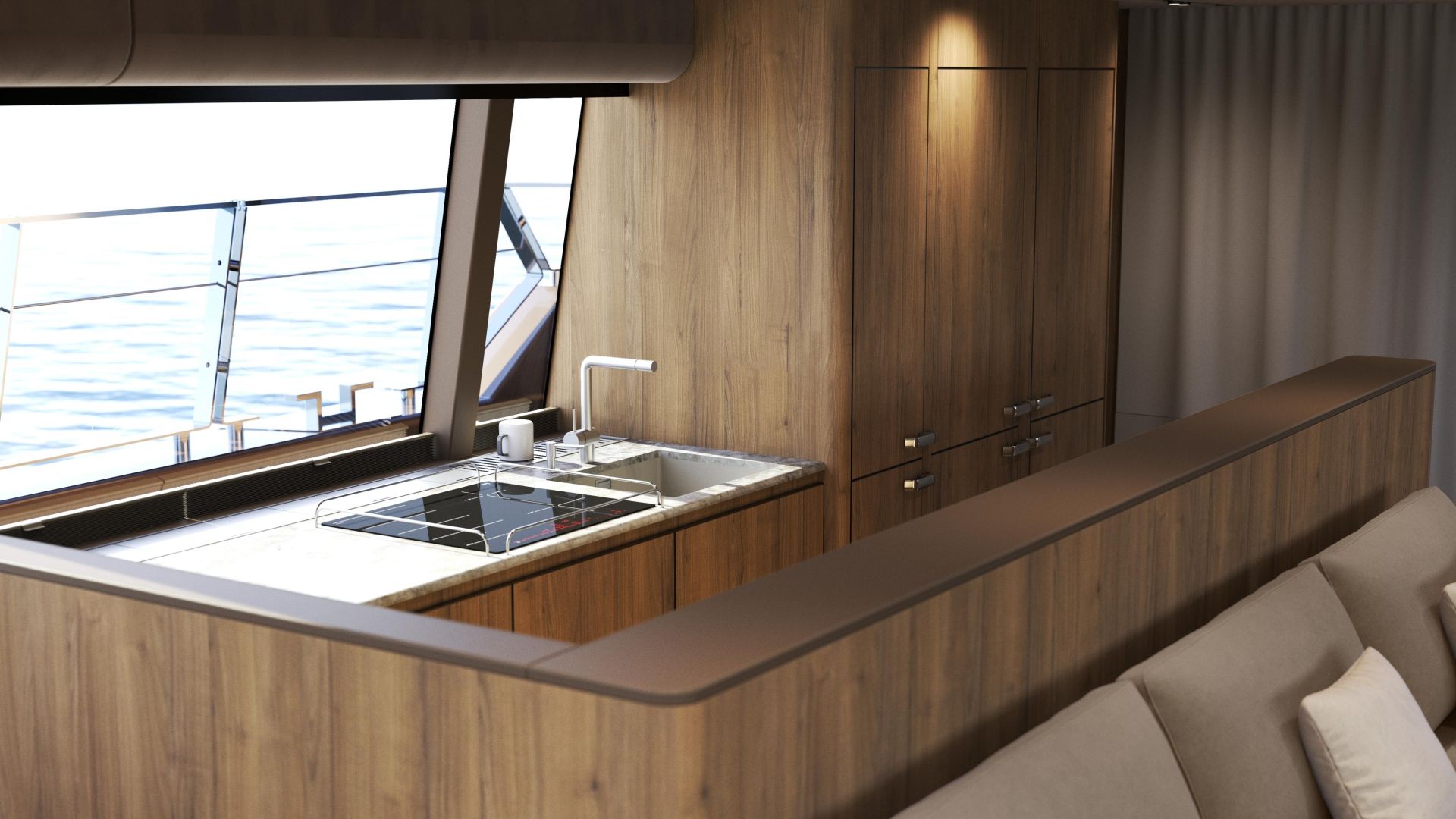 Charter Yacht MELTEMI - Moon Yacht 70 Power - 5 Cabins - Athens - Mykonos - Paros - Cyclades - Greece
