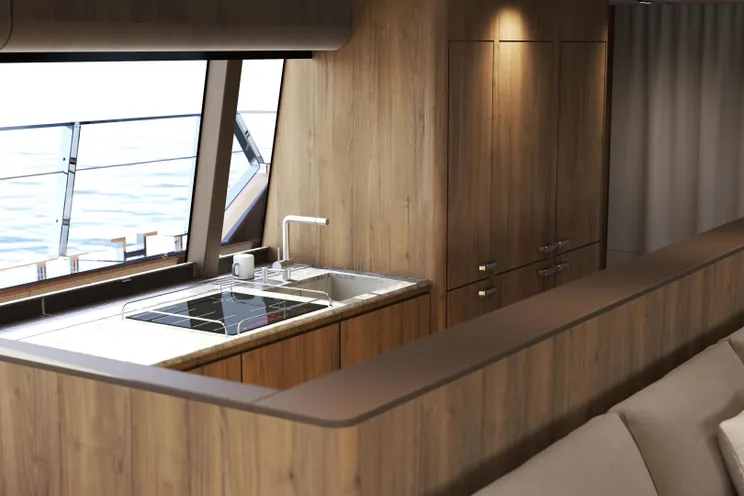 Charter Yacht MELTEMI - Moon Yacht 70 Power - 5 Cabins - Athens - Mykonos - Paros - Cyclades - Greece