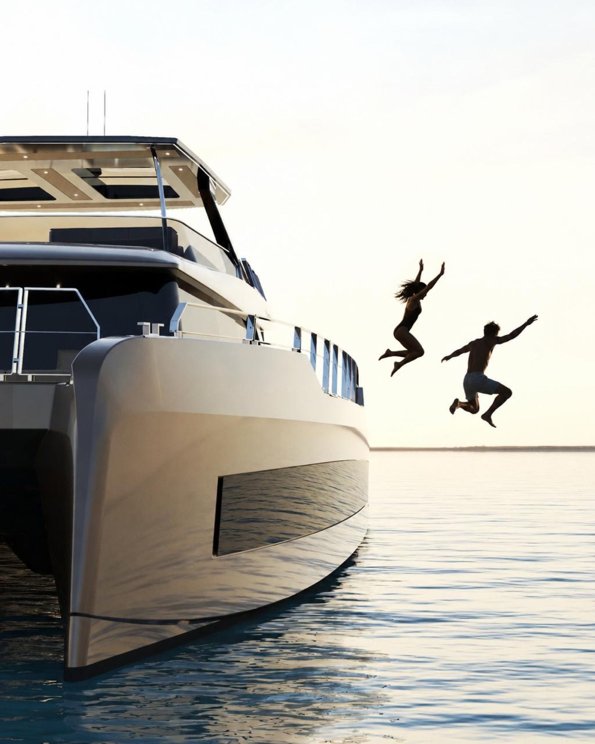 Charter Yacht MELTEMI - Moon Yacht 70 Power - 5 Cabins - Athens - Mykonos - Paros - Cyclades - Greece
