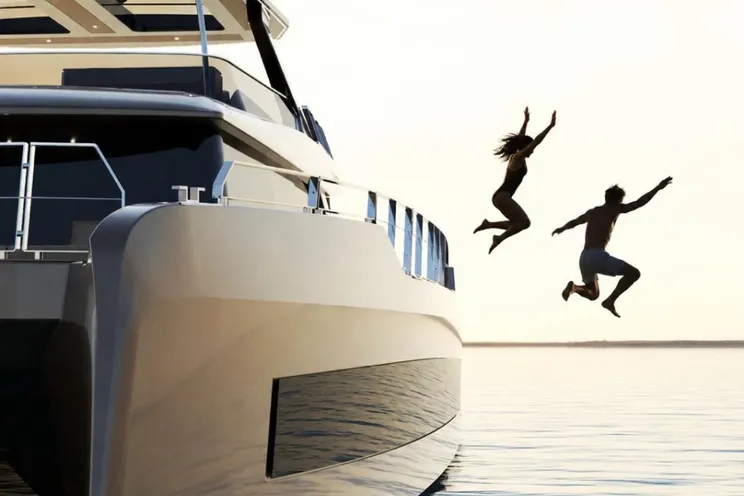 Charter Yacht MELTEMI - Moon Yacht 70 Power - 5 Cabins - Athens - Mykonos - Paros - Cyclades - Greece