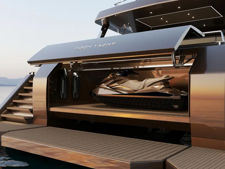 MELTEMI Moon Yacht 70 Power - jet ski garage MELTEMI Moon Yacht 70 Power - jet ski garage