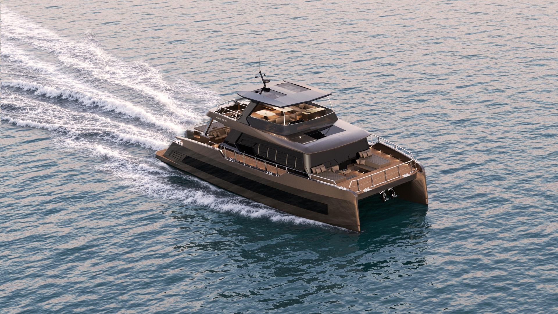 Charter Yacht MELTEMI - Moon Yacht 70 Power - 5 Cabins - Athens - Mykonos - Paros - Cyclades - Greece