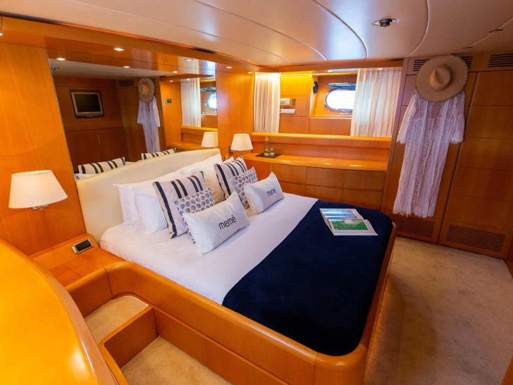 MEME Maiora 24m - VIP cabin other angle MEME Maiora 24m - VIP cabin other angle