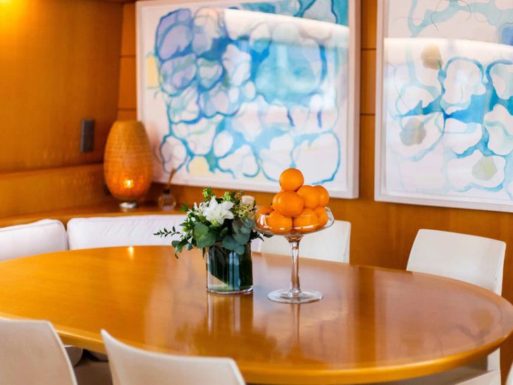 MEME Maiora 24m - indoor dining area MEME Maiora 24m - indoor dining area