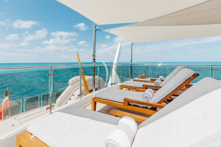 Charter Yacht MEMENTO VIVERE - Westport 130 - 5 Cabins - 2021 - Nassau - Staniel Cay - Exumas - Bahamas