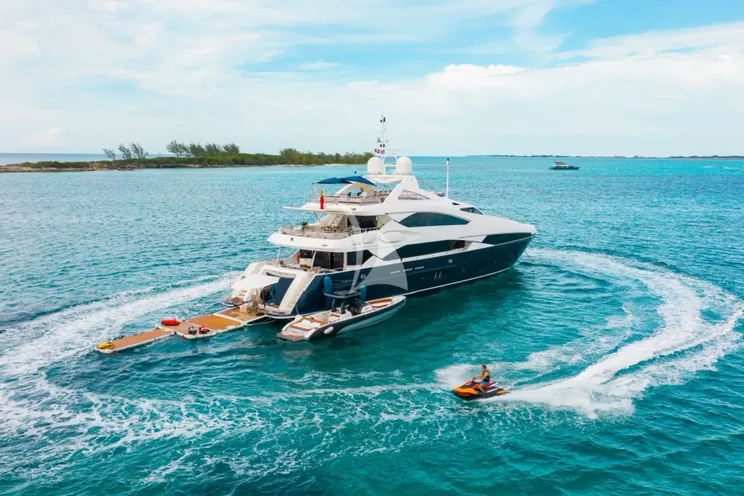 Charter Yacht MERCY - Sunseeker 121 Yacht - 6 Cabins - Nassau - Exumas - Bahamas