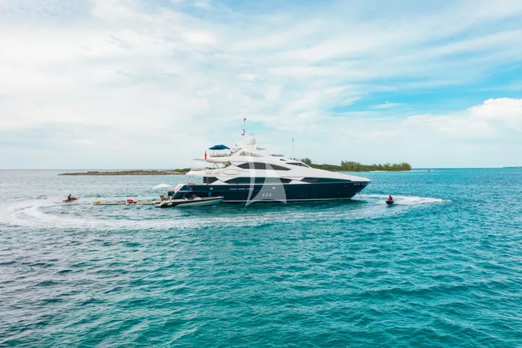 Charter Yacht MERCY - Sunseeker 121 Yacht - 6 Cabins - Nassau - Exumas - Bahamas