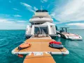 MERCY Sunseeker 121 Yacht - swimming platform with water toys MERCY Sunseeker 121 Yacht - swimming platform with water toys