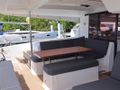 MICHELLE MA BELLE Fountaine Pajot Astrea 42 - aft deck MICHELLE MA BELLE Fountaine Pajot Astrea 42 - aft deck