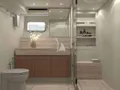 MICHISAN Sanlorenzo SL90 - VIP cabin 1 bathroom MICHISAN Sanlorenzo SL90 - VIP cabin 1 bathroom