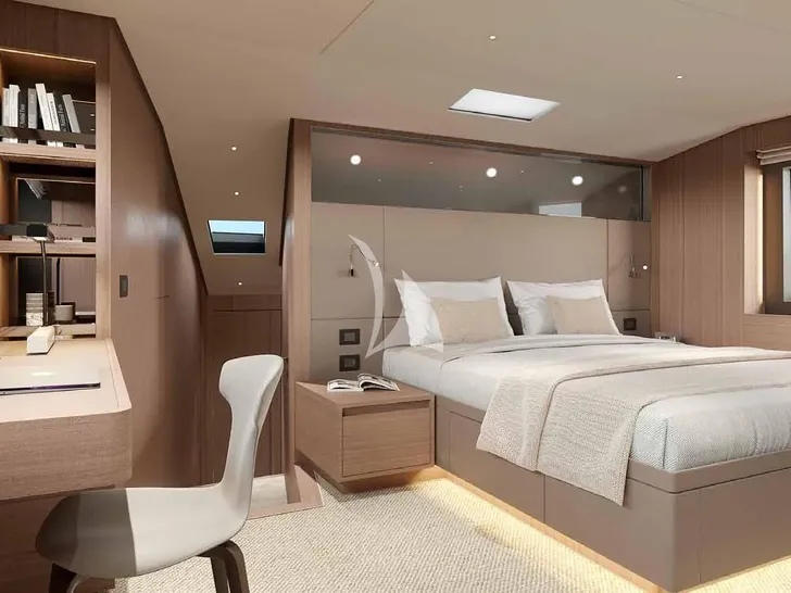 MICHISAN Sanlorenzo SL90 - master cabin MICHISAN Sanlorenzo SL90 - master cabin