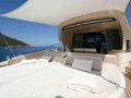 MICLA`S III Riva 72 Splendida - aft deck sunbathing area MICLA`S III Riva 72 Splendida - aft deck sunbathing area