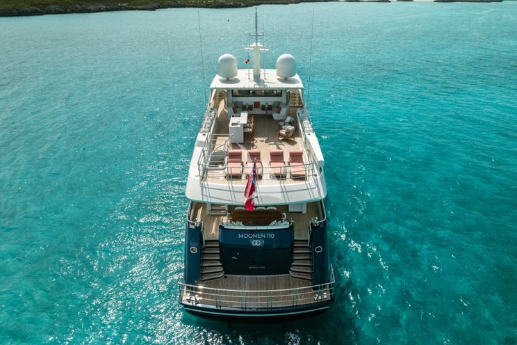 Charter Yacht MIDNIGHT SAGA - Moonen 110 Mustique - 5 Cabins - Cannes - Nice - Antibes - St Tropez - French Riviera - Monaco