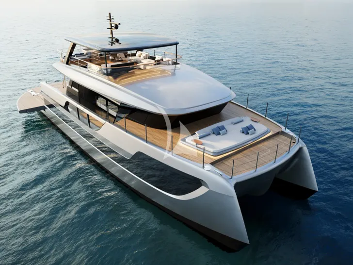 MIIA Sunreef Ultima 88 - anchored MIIA Sunreef Ultima 88 - anchored