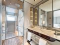 MIKOH Azimut Grande 35m - master cabin bathroom MIKOH Azimut Grande 35m - master cabin bathroom