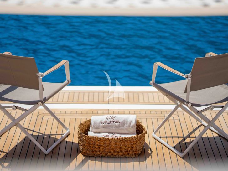 MILENA Custom Line Navetta 28 - swim platform MILENA Custom Line Navetta 28 - swim platform